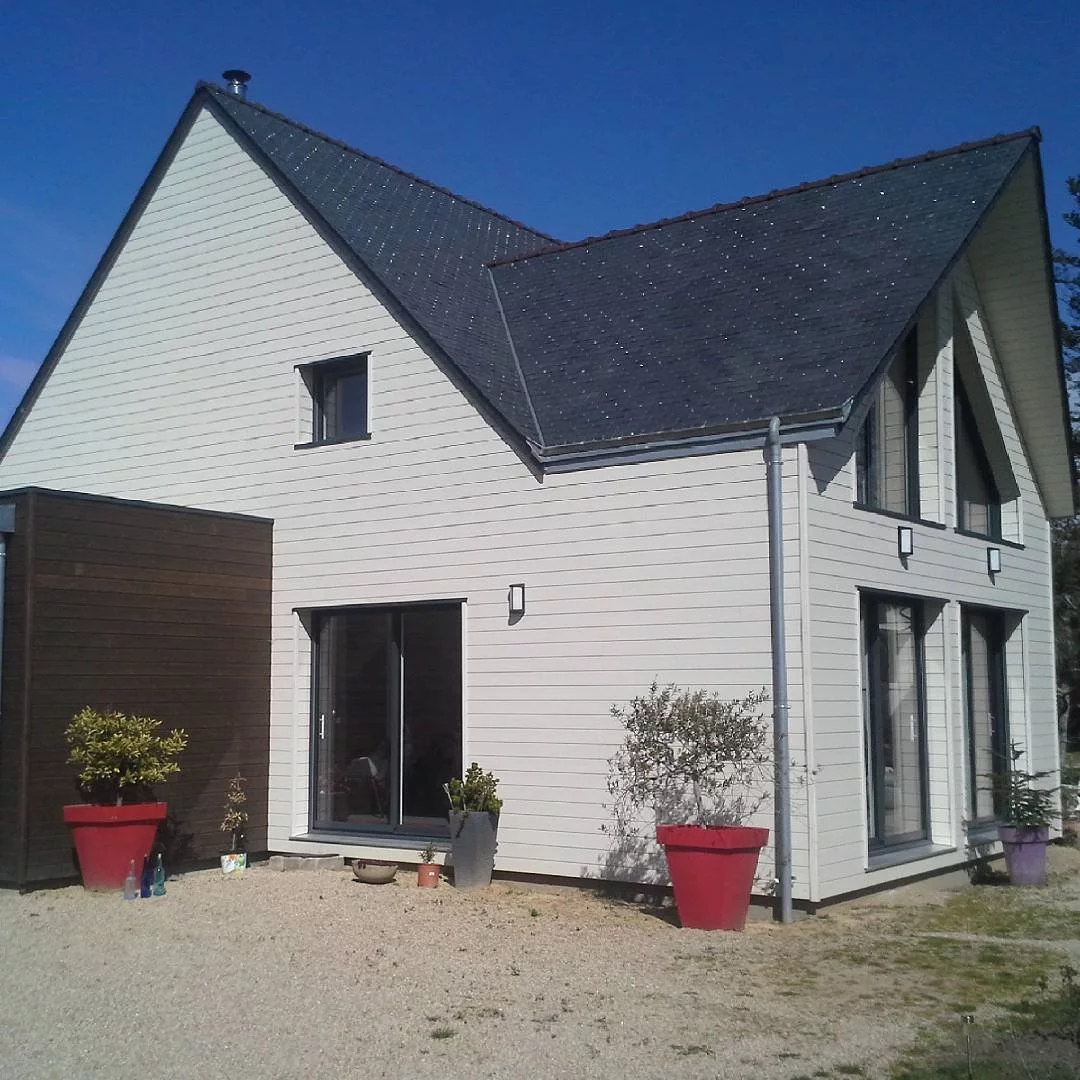 Maison ossature bois Morbihan – Bois Marine